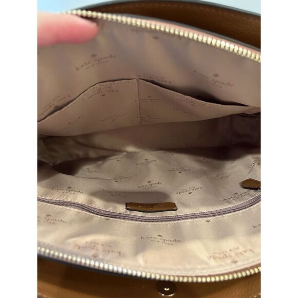 Kate Spade New York Monet Large Triple Compartment Pebbled Leather Tote 910 - Picture 9 of 10